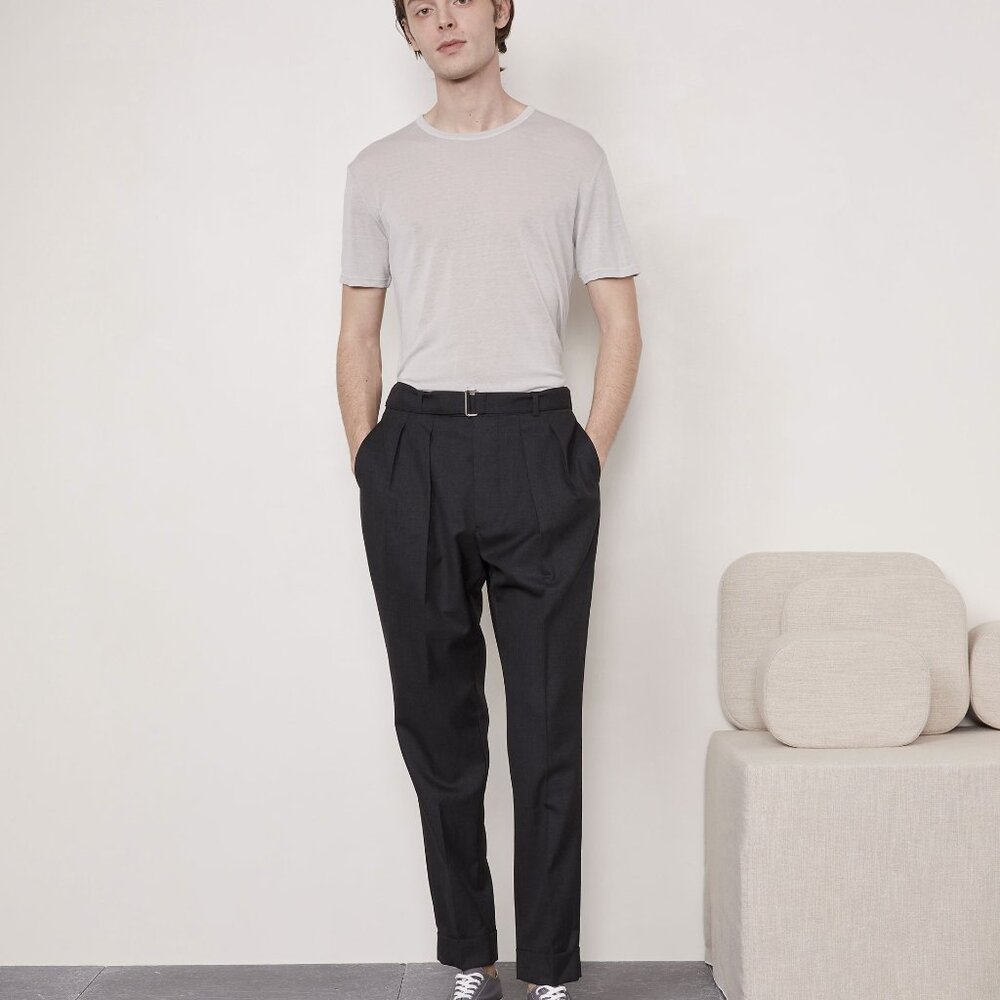 NWT Officine Generale Pierre Pants, dark grey - size 50